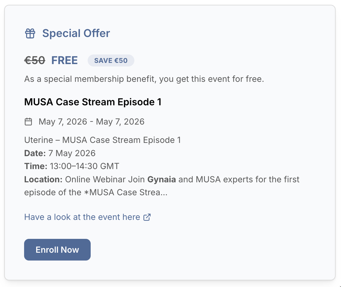 MUSA signup button
